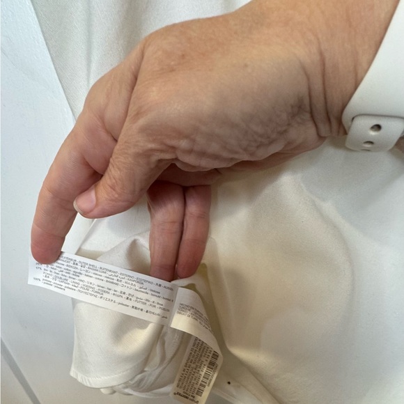 Zara White short mini dress size Large new with tags NWT size Large - Picture 10 of 14